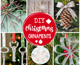 Diy simple christmas ornaments