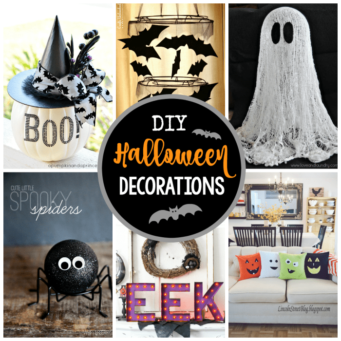 Diy halloween kitchen decor