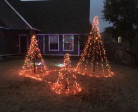 Diy christmas tree of lights