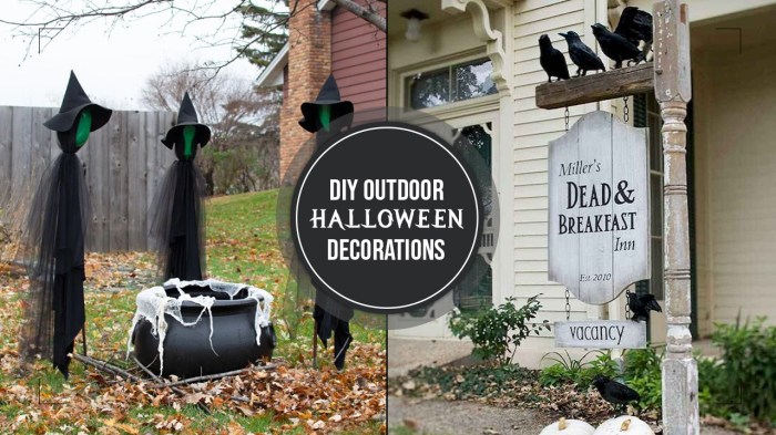 Diy halloween kitchen decor