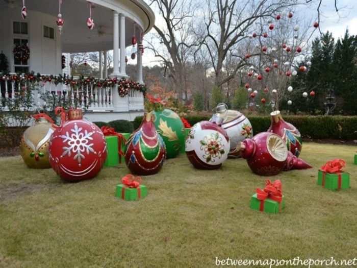 Unique christma yard decor