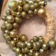 Christmas ball wreath diy