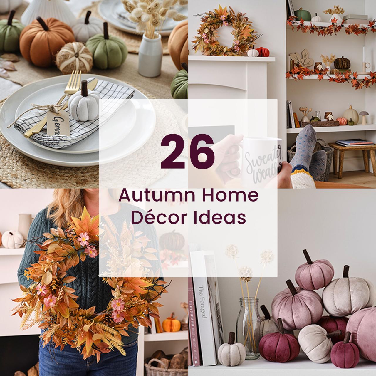 Fall home decor ideas