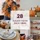 Fall home decor ideas