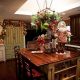 Christmas decor for kitchen island