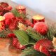 Christmas table decor diy