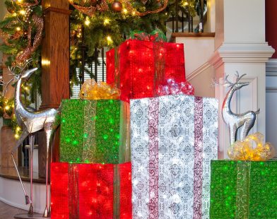 Diy lighted christmas balls