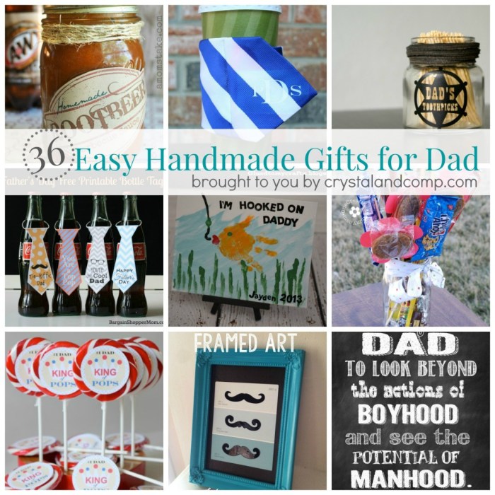 Diy gifts for dad on christmas