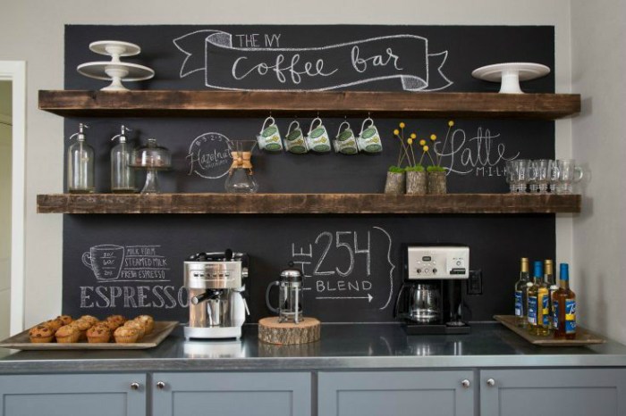 Coffee bar decor ideas