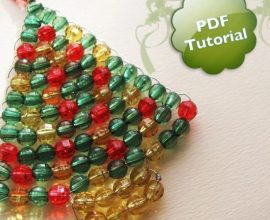 Diy beaded christmas ornaments