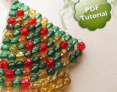 Diy beaded christmas ornaments