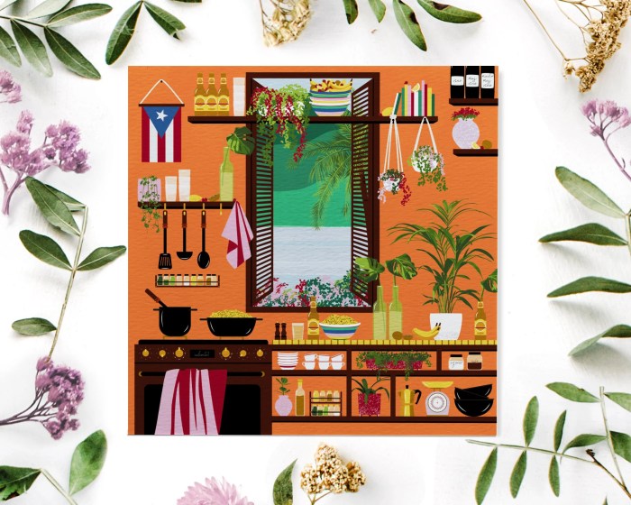 Puerto rican kitchen decor