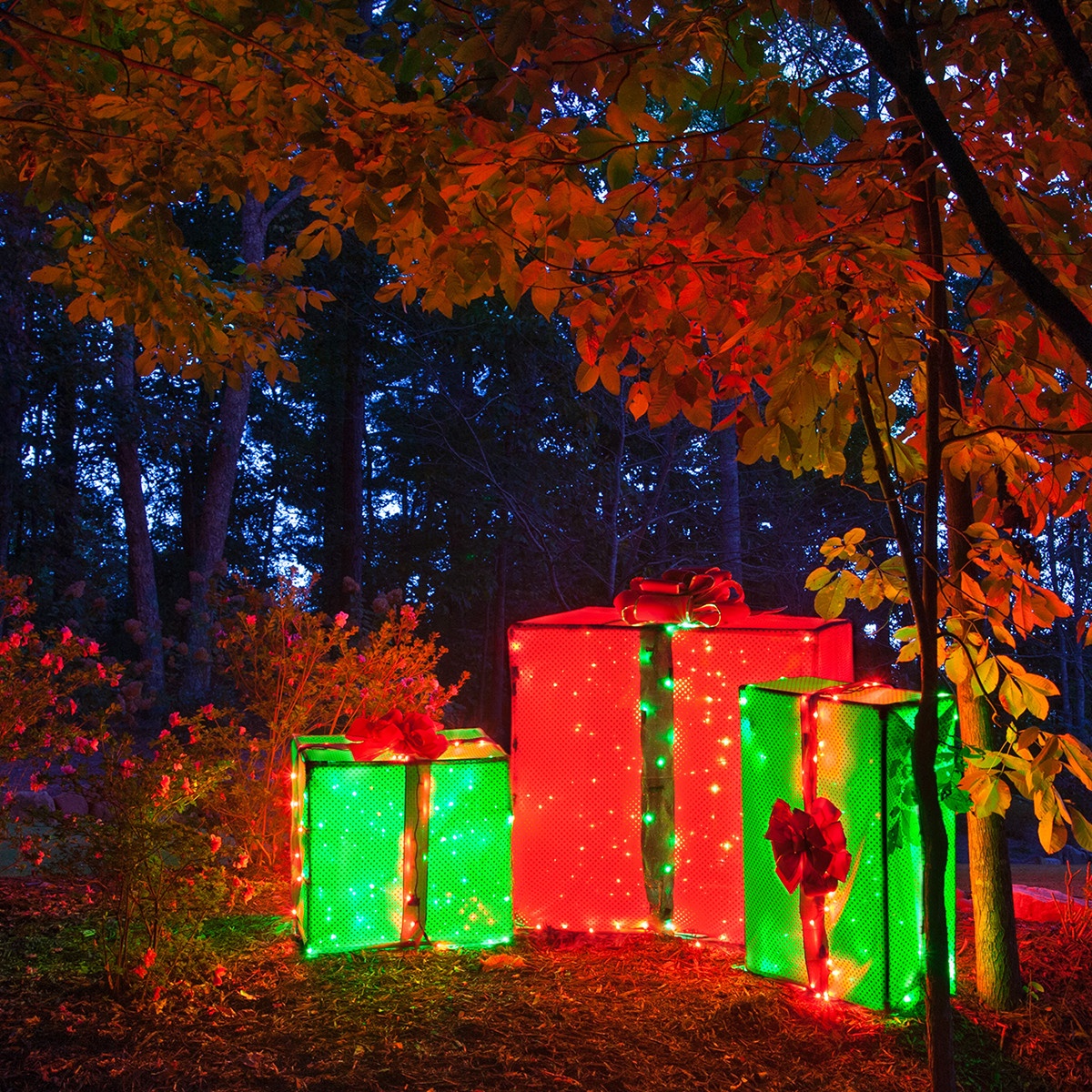 Diy lighted christmas balls