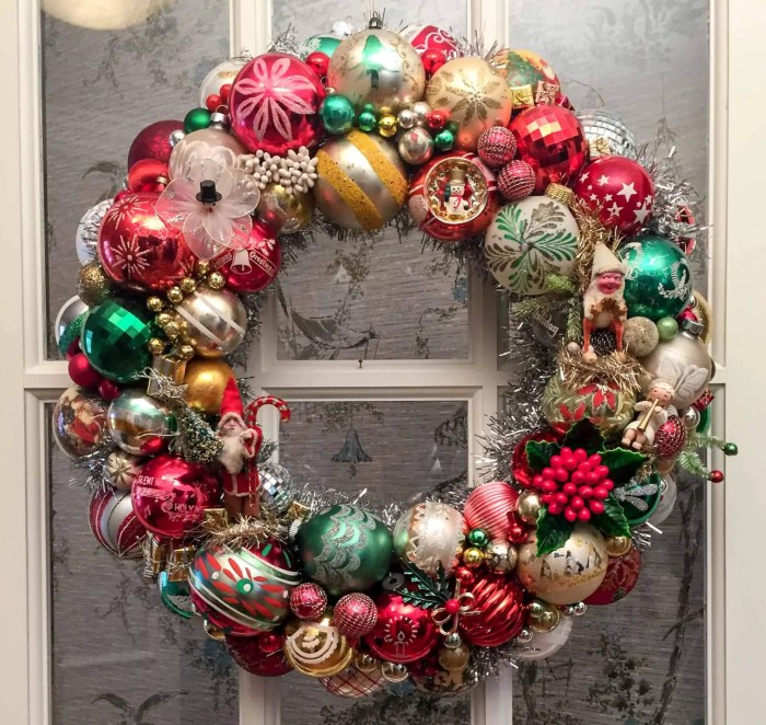 Ornament wreath christmas homemade ornaments wreaths choose board