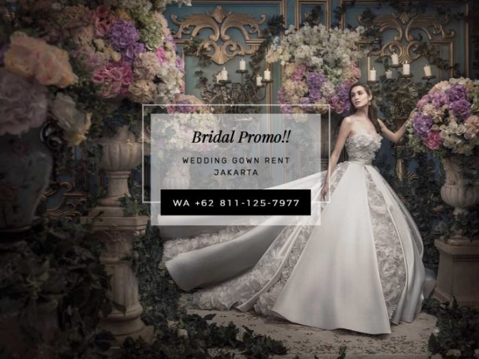 Wedding dresses on hire