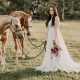 Western theme wedding dresses