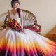 Wedding guest dress fall colors