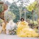 Why do wedding dresses turn yellow